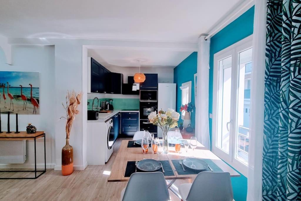Le Clavel Superbe Deco, Centre Historique, Climatise, Parking A Proximite Appartement Sète Buitenkant foto
