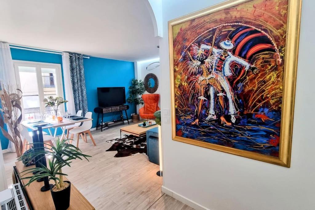Le Clavel Superbe Deco, Centre Historique, Climatise, Parking A Proximite Appartement Sète Buitenkant foto